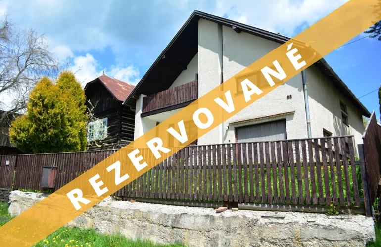 PREDANÉ rodinný dom s drevenicou, Brutovce, okres Levoča