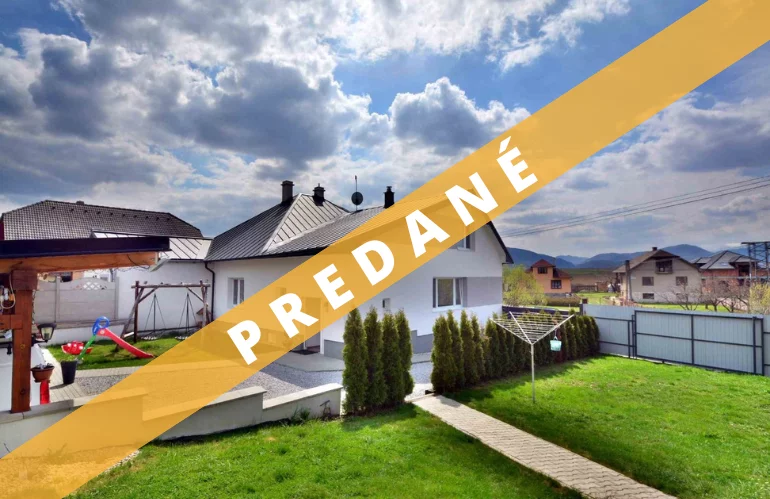 PREDANÉ rodinný dom Hrabušice, ul. Bernolákova, pozemok 2550 m2, okres: Spišská Nová Ves