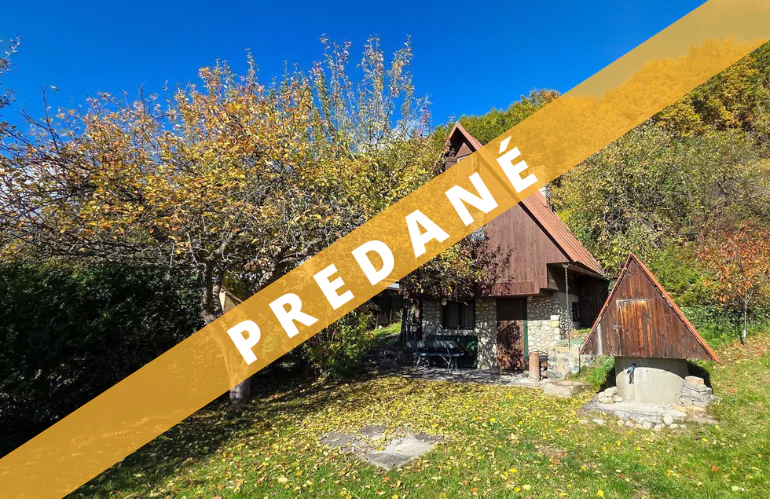 PREDANÉ: záhradná chatka s vlastným pozemkom Dubina II Západ, Hranovnica, okres Poprad