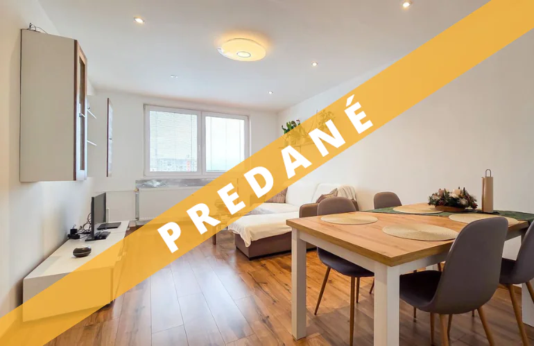 PREDANÉ 2-izbový byt s lodžiou, MPČĽ 7, Poprad – Juh III