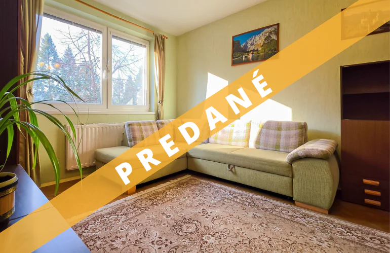 PREDANÉ 2 izbový byt s lodžiou na ul. MPČL 17, Poprad