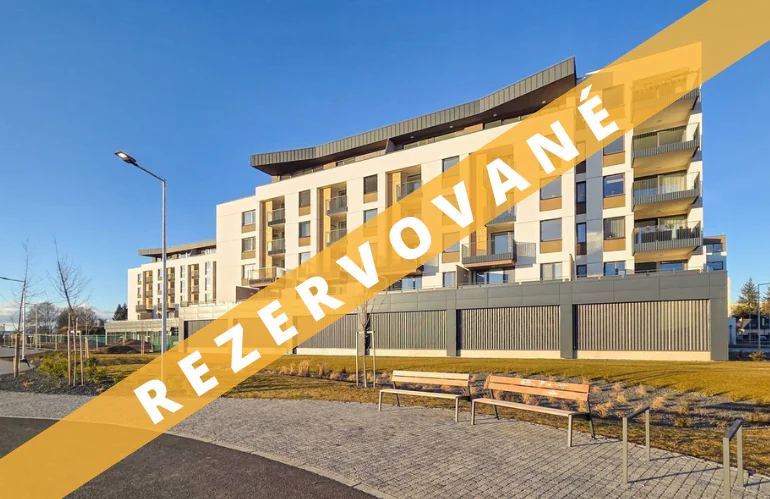 REZERVOVANÉ 2 izbový holobyt s terasou 24 m2, novostavba, Nové Nábrežie Poprad